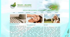 Desktop Screenshot of bicom.sk